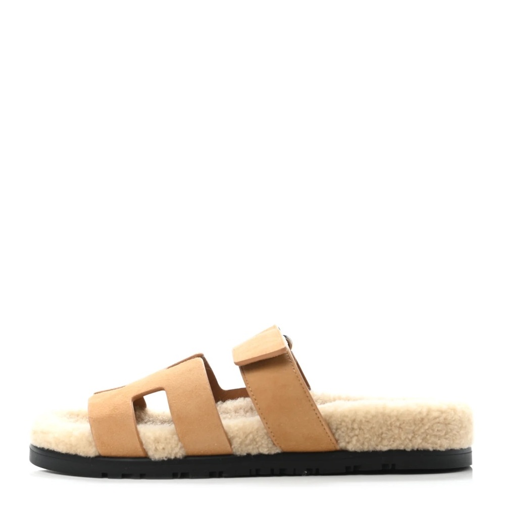 Hermes Chypre Wool Sandals